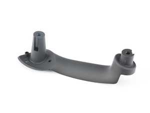 ES#2606486 - 1J4867180BA94 - Right Grab Handle Base - Satin Black - Inner part of the pull handle - Genuine Volkswagen Audi - Volkswagen
