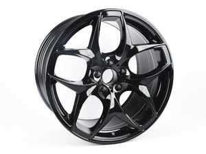 ES#205644 - 36116782834 - 21" Rear Style 215 Black Alloy Wheel - Priced Each - Factory BMW alloy wheel - 21X11.5 ET38 72.6CB - Genuine BMW - BMW