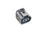 ES#2868713 - 1J0973722 - Electrical Connector - Priced Each - 2 pin, flat contact housing with locking mechanism - Febi - Volkswagen