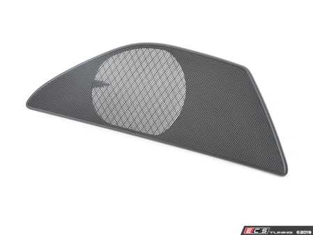 ES#2165726 - 51417225967 - F10 Front Door Speaker Cover - left - Black - Genuine BMW - BMW