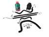 ES#3194839 - e53psrfKT - Power Steering Service Kit - Includes reservoir with cap, lines, bolts & crush washers, and fluid - Assembled By ECS - BMW