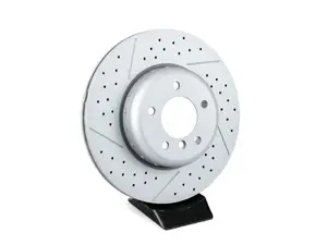 Brake Disc - Cross- Drilled and Slotted (338 X 26 mm)
