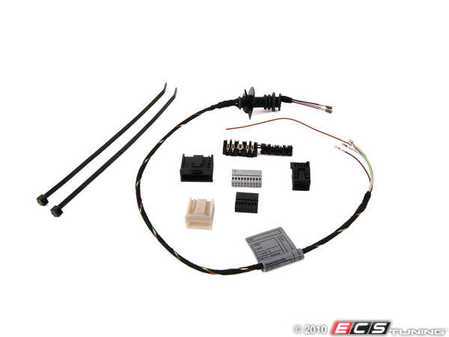 ES#161804 - 61120434330 - Auto Dimming Rear View Mirror Retrofit Harness - Used to retrofit auto dimming mirrors and mirrors with garage opener - Genuine BMW - BMW MINI