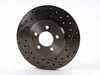 ES#1375 - ESR288G2/3L5D - Brake Rotor - Left Side, Cross-Drilled & Slotted, Each - (NO LONGER AVAILABLE) - Use only when converting 4-lug cars to 5-lug cars with VR6 brakes - Euro spec - 