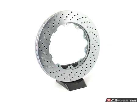 ES#3058499 - 906537 - Replacement Drilled Rotor Ring - Right (380x34) - Requires Disk Hardware Pack (915508) for proper installation - Brembo - 