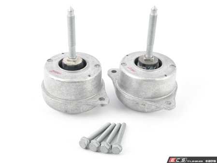 ES#3690657 - 99737504908KT1 - 997 Coupe Engine Mount Kit - Featuring Hamburg Technic Mounts - Includes all needed hardware for installation - Assembled By ECS - Porsche