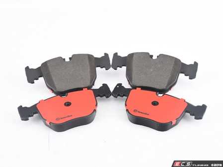 ES#3674665 - 34116761252 - Front Brake Pads set - Quality replacement brake pads from an original equipment supplier - Brembo - BMW