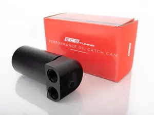 ECS Tuning Baffled Oil Catch Can - 6oz 