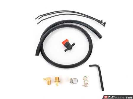 ES#3698456 - 003779ECS11 - ECS Tuning Universal Catch Can Drain System - Make draining your ECS or Turner Catch Can simple with this comprehensive kit - ECS - Audi Volkswagen MINI