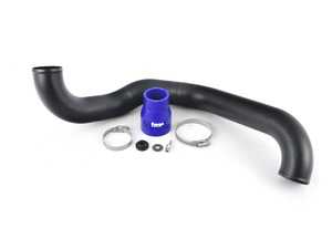 ES#3610536 - FMMK7DPBU - High Flow Turbo Outlet Pipe - Blue Hose - Features a 1-piece, high flow design - Forge - Audi Volkswagen