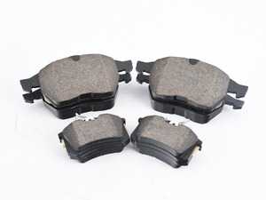 ES#2677673 - 1J0698151MKT - Front & Rear Brake Pad Set - Vaico - Semi metallic brake pads offering great bite and no noise - Vaico - Audi Volkswagen