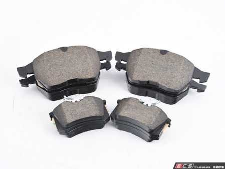 ES#2677673 - 1J0698151MKT - Front & Rear Brake Pad Set - Vaico - Semi metallic brake pads offering great bite and no noise - Vaico - Audi Volkswagen