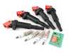 ES#3698359 - 12137575010isKT4 - High-Performance Ignition Service Kit - Includes Bavarian Autosport high performance coils, Bosch plugs, and dielectric grease - Assembled By ECS - MINI