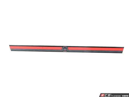 ES#1885208 - 51712162841 - Laurel Door Sill - Red/Blue - Laurel edition door sills for the entry way - Genuine MINI - MINI