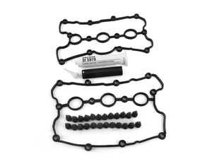 ES#3651497 - 06e103483PKT5 - Complete Valve Cover Gasket Kit - Includes gaskets, hardware, and silicone sealant for an all-inclusive service kit - Genuine Volkswagen Audi - Audi