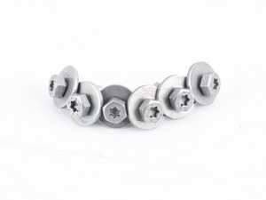 ES#3023221 - N90785002KT1 - Rear Belly Pan Installation Hardware Kit - Includes the necessary hardware to secure the belly pan to the vehicle - Assembled By ECS - Audi