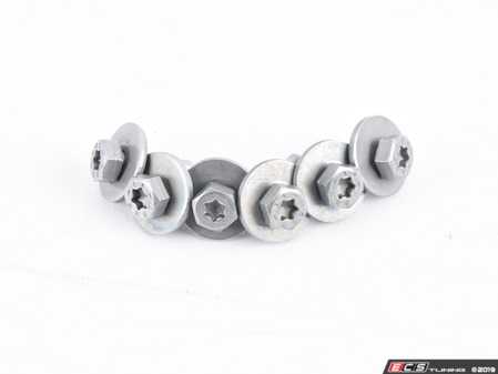 ES#3023221 - N90785002KT1 - Rear Belly Pan Installation Hardware Kit - Includes the necessary hardware to secure the belly pan to the vehicle - Assembled By ECS - Audi