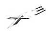 ES#79200 - 51143330132 - E83 X3 Model badge - Found on the rear hatch - Genuine BMW - BMW