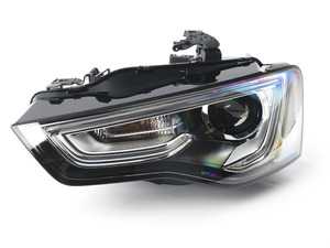 ES#2642803 - 8t0941043c - European Bi-Xenon Headlight - Left - Improved European beam pattern without amber markers - Genuine European Volkswagen Audi - Audi