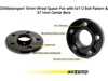 ES#3699110 - 034-604-7012 - Dynamic+ Flush Wheel Spacer Kit - The perfect solution for getting that smooth, flush look with stock wheel fitment. - 034Motorsport - Volkswagen
