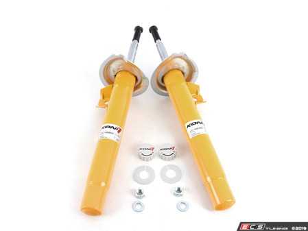 ES#3083590 - 87411450KT - Front Sport Strut Assembly - Pair - Upgrade your vehicle's suspension to Koni's Yellow line - Koni - BMW