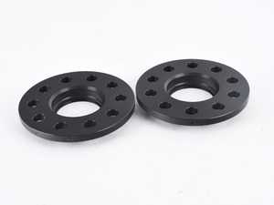 ES#3618484 - 2055668SW - DR Series Wheel Spacers (Black) - 10mm (1 Pair) - Get that stance that you've been craving with these new spacers - H&R - Audi MINI Porsche