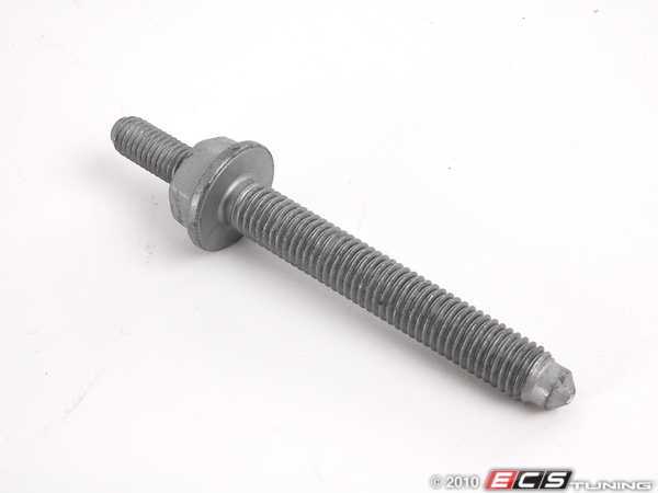 Genuine Volkswagen Audi - N90707604 - Double Hex Bolt (N 907 076 04)