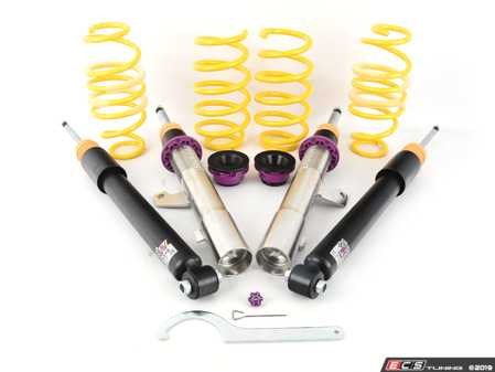 ES#2986477 - 102100AD - KW V1 Series Coilover Kit - Fixed Dampening - Variant 1 coilovers offer the best balance between sporty driving and comfort - KW Suspension - Audi
