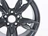 ES#2994126 - 36117847414 - 18" M Double spoke style 436- Priced Each - 18x8.5 ET45 CB 72.6mm. Orbit Grey - Genuine BMW - BMW
