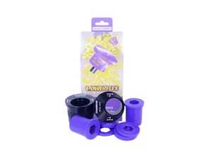 ES#3699178 - PFF5-101GBLK - Black Series Polyurethane Front Control Arm Rear Bushings Caster Adjusted - Improves handling and control : upgrade to a more engaging driving experience - Powerflex Black Series - MINI