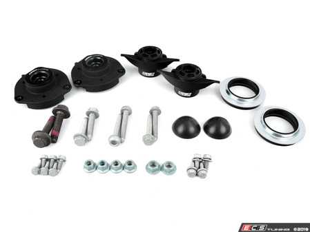 ES#3698716 - 016554ECS02-01KT - ECS Heavy Duty Cup Kit/Coilover Installation Kit - Includes all the necessary suspension parts that should be replaced while installing new shocks/struts, cup kit or coilovers - ECS - Audi Volkswagen