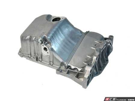 ES#3706595 - 058103598C - Oil Pan  - With opening for oil level sensor - URO - Audi Volkswagen