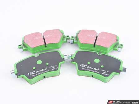 ES#3663703 - DP22245 - Front GreenStuff Performance Brake Pad Set - Upgrade to EBC pads in your MINI - EBC - BMW MINI