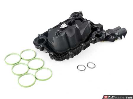 ES#3698386 - 06e103547acKT1 - Basic Pressure Control Valve (PCV) Kit - This kit includes new oil separator, supercharger gaskets (qty 6), and vent tube o-rings (qty 2). - Assembled By ECS - Audi