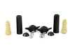 ES#3699127 - 016554ECS02-04KT - Rear Shock Installation Kit - With ECS HD Mounts and Install Hardware  - Everything you need to correctly install both rear shocks, including OE-length bump stops, boots and caps. - Assembled By ECS - Audi Volkswagen