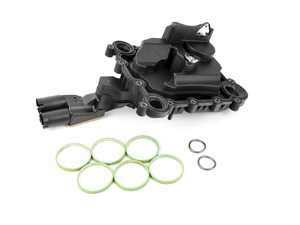 ES#3698402 - 06e103547abkttKT - Basic Pressure Control Valve (PCV) Service Kit - Comprehensive kit includes new oil separator, supercharger gaskets (qty 6), bolts (qty 14) and vent tube o-rings (qty 2). - Assembled By ECS - Audi