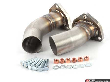 ES#3055728 - 242411 - PORSCHE 993 Carrera / Carrera 4 (Coupe / Cabrio) 3.6i '94 ->'98 Connecting pipes kit for OEM manifold (Bischoff model) - Supersprint - 