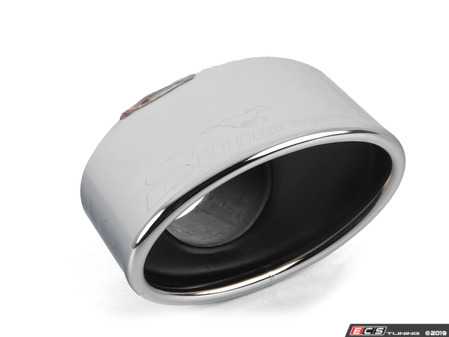 ES#3054069 - 242015 - 996 Turbo 3.6 Polished Oval Tip - Right - Polished Tips - To be utilized with SuperSprint Turbo Back System - Supersprint - Porsche