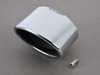 ES#3054309 - 242035 - 996 Turbo 3.6 Polished Oval Tip - Left - Polished Oval Tip - To be utilized with SuperSprint Turbo Back System - Supersprint - Porsche