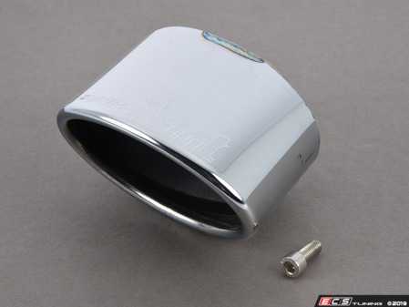 ES#3054309 - 242035 - 996 Turbo 3.6 Polished Oval Tip - Left - Polished Oval Tip - To be utilized with SuperSprint Turbo Back System - Supersprint - Porsche