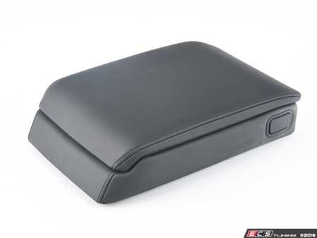 ES#86223 - 51168174626 - Center Console Armrest - Black - (NO LONGER AVAILABLE) - Replace your worn armrest. For vehicles without a telephone. - Genuine BMW - 