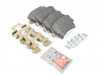 ES#3648500 - 8e0615601m1KT - Rear Brake Service Kit - Featuring genuine OEM rotors and brake pads - Includes stainless set screws and silicone brake lubricant - Genuine Volkswagen Audi - Audi