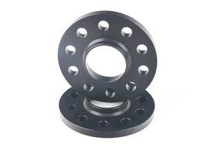 ES#3618485 - 2455668SW - DR Series Wheel Spacers (Black) - 12mm (1 Pair) - Get a new set of spacers and widen the stance of your vehicle - H&R - Audi MINI Porsche