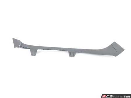 ES#348448 - 3C9867766B9B9 - Quarter Panel Trim - Satin Black - Right - Genuine Volkswagen Audi - Volkswagen