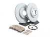 ES#2804126 - 341198048294KT20 - Front Brake Service Kit - Featuring Zimmerman rotors and ECS DD23 "Daily Driver" ceramic pads. - Assembled By ECS - MINI