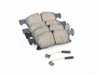 ES#3161561 - EUR1629 - Euro Ceramic Front Brake Pad Set - Ceramic composite developed to meet low dust & noise requirements - Akebono - Mercedes Benz