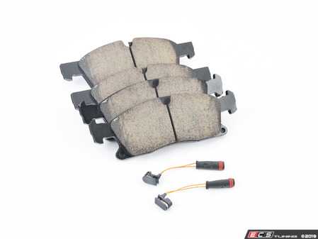 ES#3161561 - EUR1629 - Euro Ceramic Front Brake Pad Set - Ceramic composite developed to meet low dust & noise requirements - Akebono - Mercedes Benz