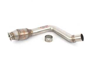 ES#3643403 - 248721 - 718 Boxster/Cayman 3" Stainless Steel Performance Downpipe with 200 cell Catalytic Converter - Improve air flow to increase HP and Torque in your 718 2.0 or 2.5 Boxster/Cayman - Supersprint - Porsche
