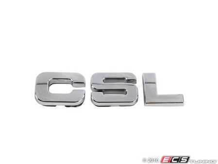 ES#2952385 - 51147897398 - E46 M3 CSL Emblem - Direct from the lightweight M3 - Genuine European BMW - BMW