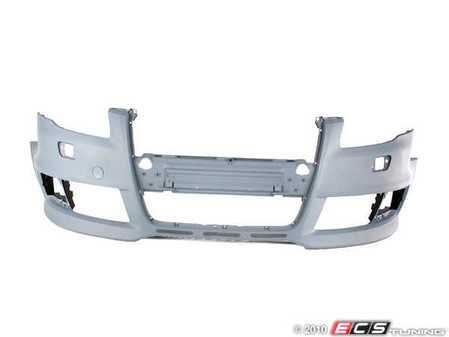 ES#2515297 - 8E0807105TGRU - Front Bumper Cover - Primer - Replace your cracked or dented front bumper. - Genuine Volkswagen Audi - Audi